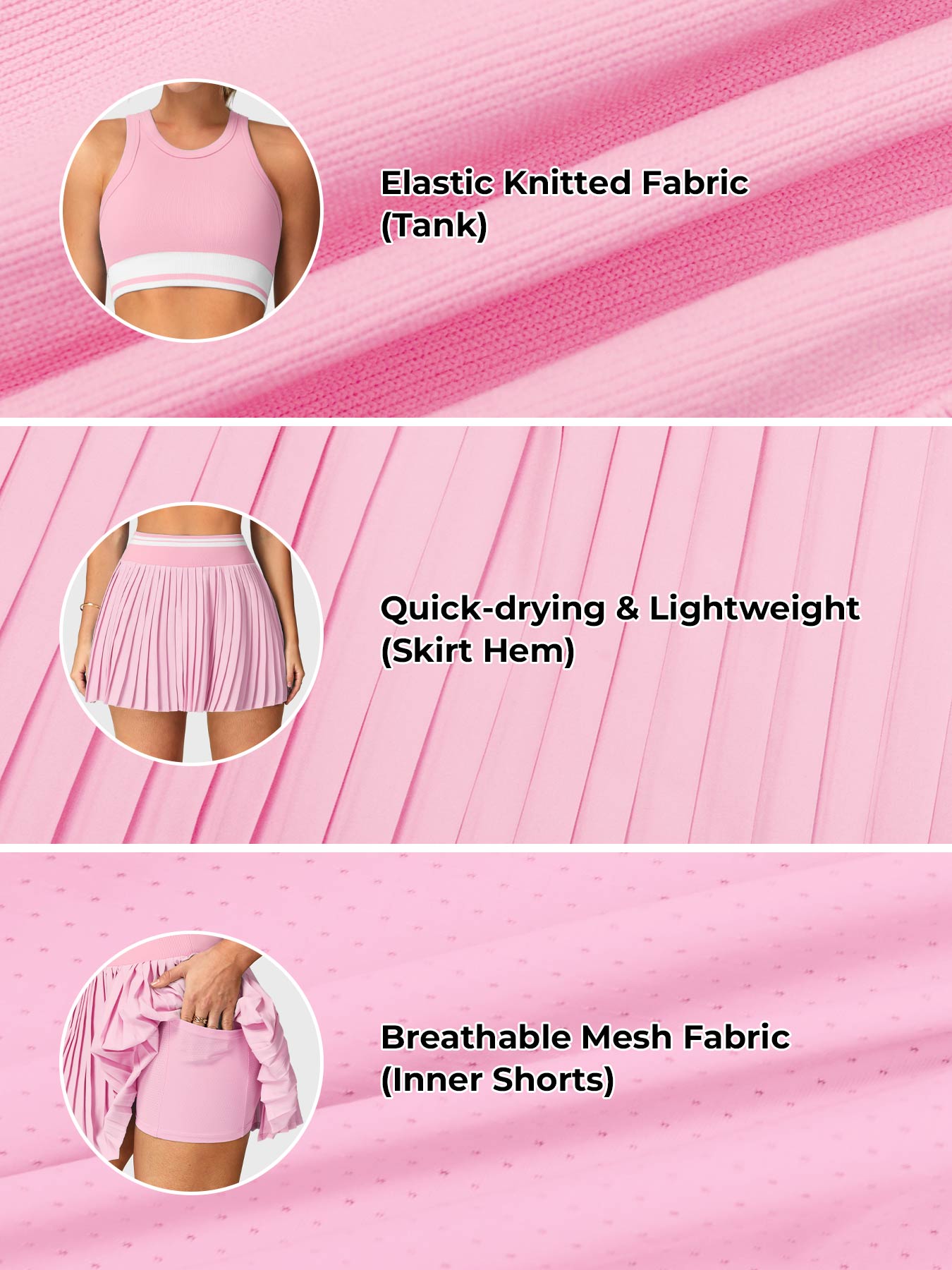 Yeoreo Hebe 2-Piece Tennis Skirt Set