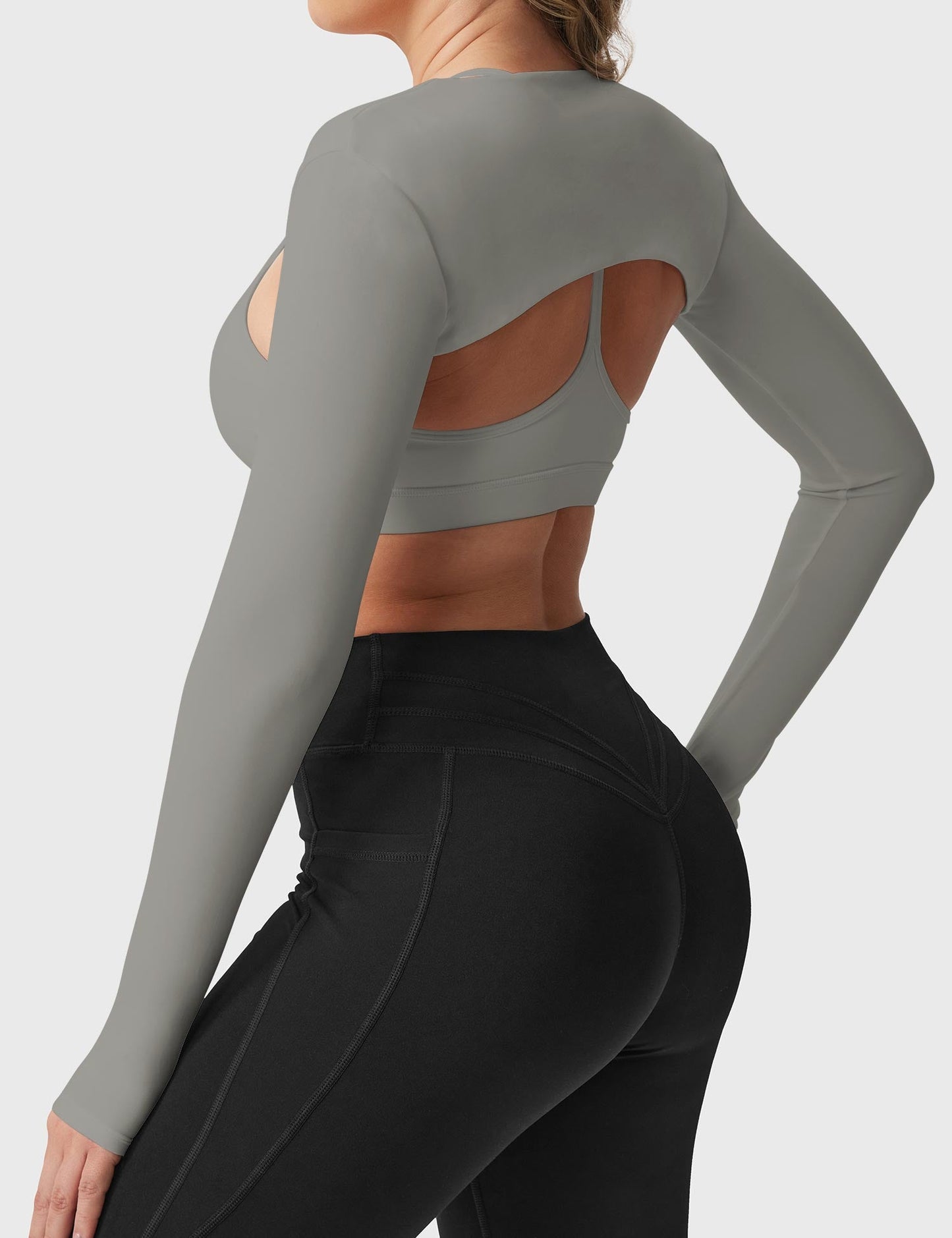 Vaeryn Mini Long Sleeve Bolero Shrug