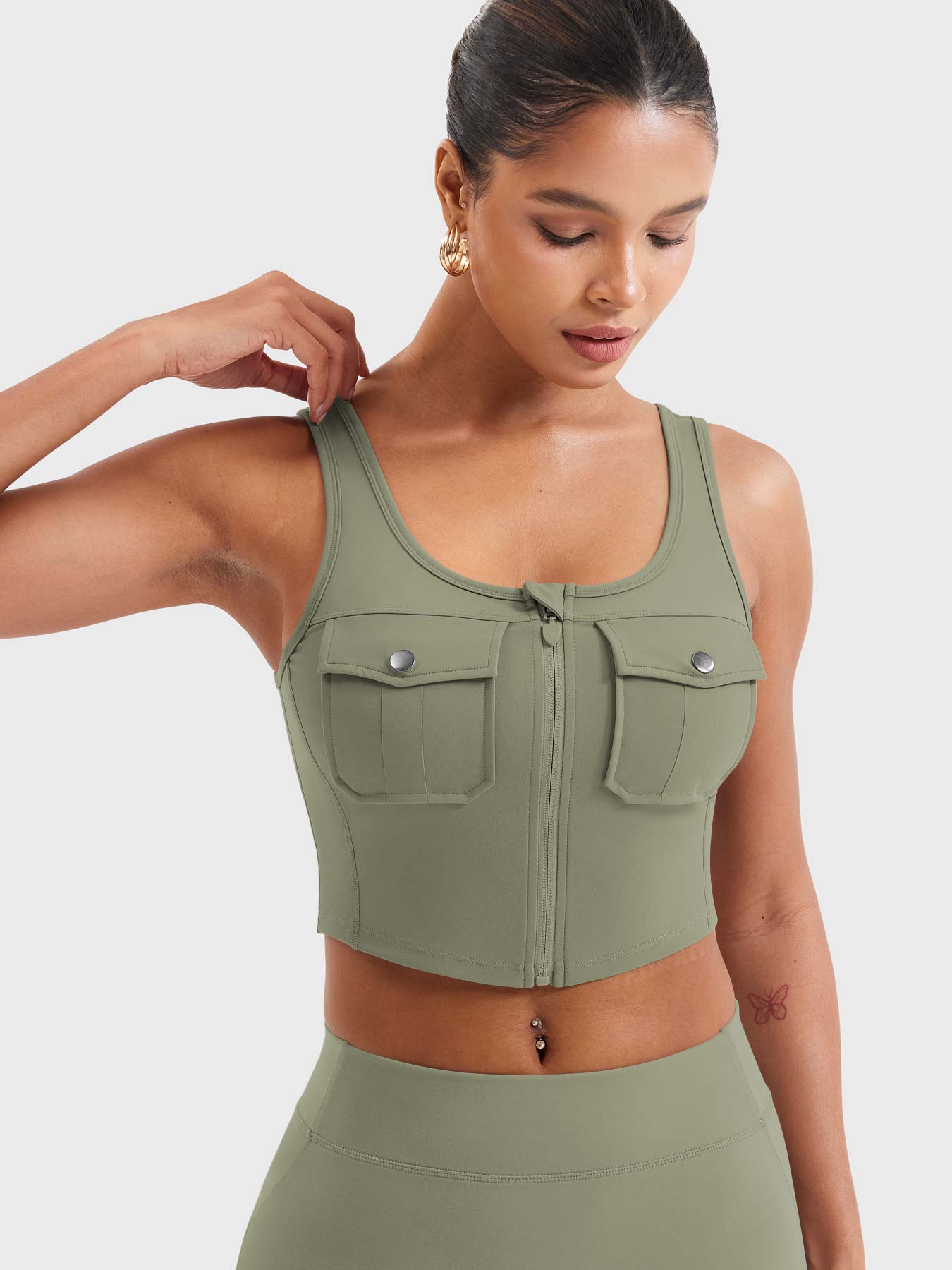 Vaeryn Yvetty CoreFlex Crop Tank