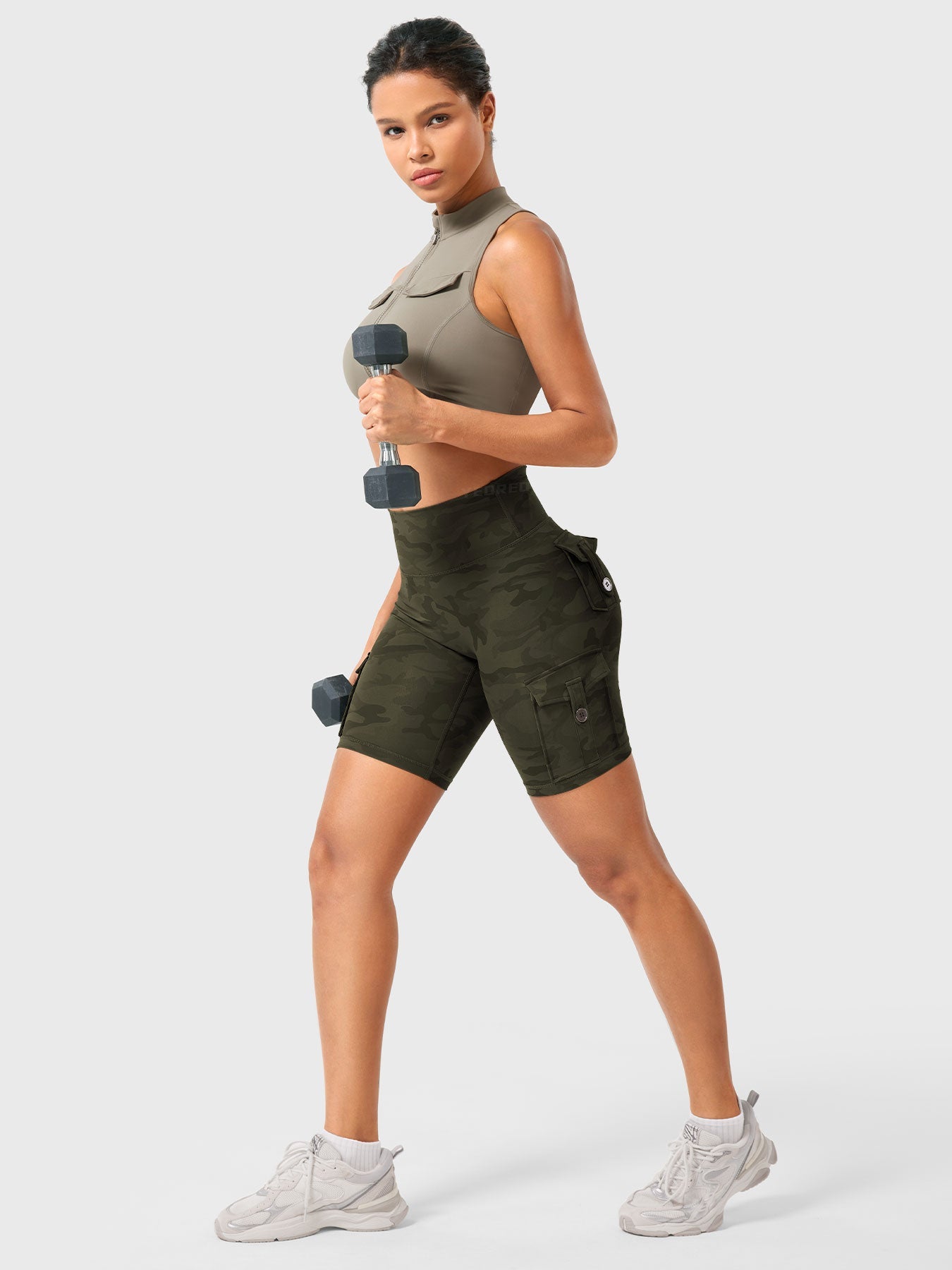 Yeoreo Hedda CoreFlex Camouflage Shorts