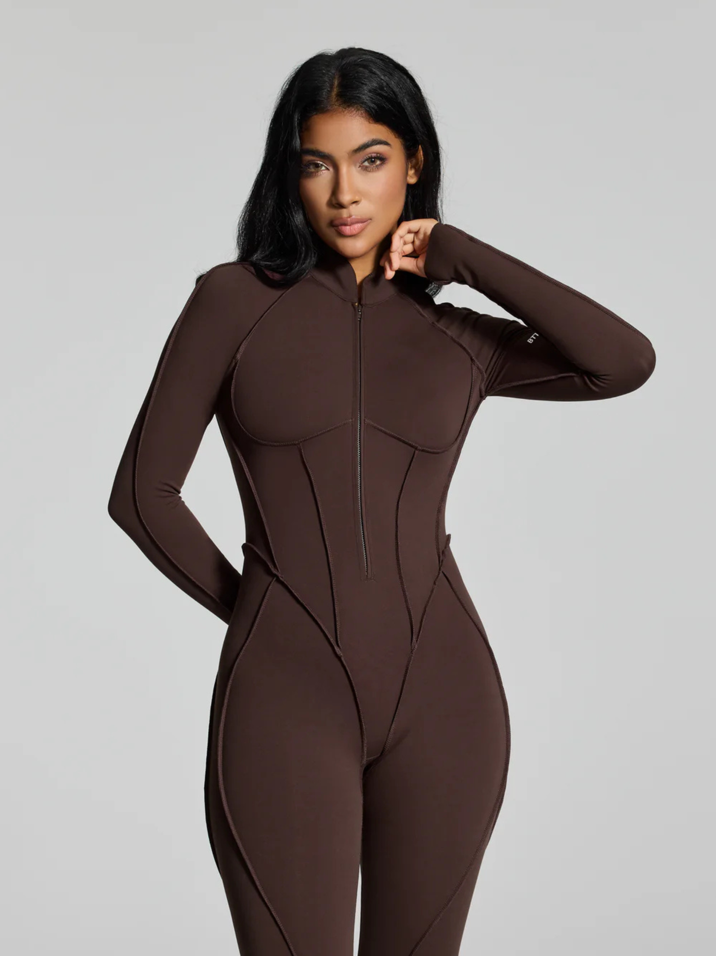 Vaeryn Sculpt Zip Catsuit