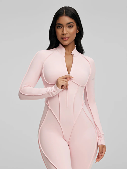 Vaeryn Sculpt Zip Catsuit