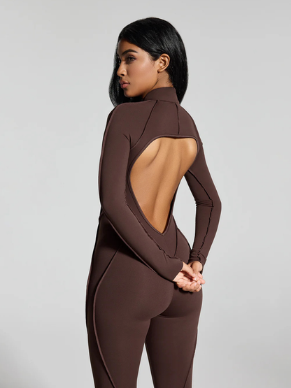 Vaeryn Sculpt Zip Catsuit