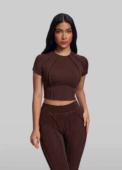 Vaeryn Sculpt Contour Crop Top