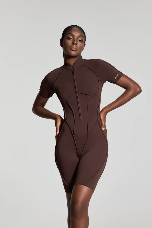 Vaeryn Sculpt Short Catsuit