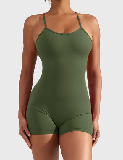 Vaeryn Liza V-Back Romper