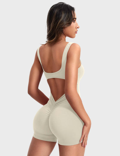 Vaeryn Lizvette V-Back Romper