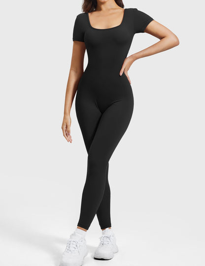 Vaeryn Lizvette Short Sleeves Jumpsuit