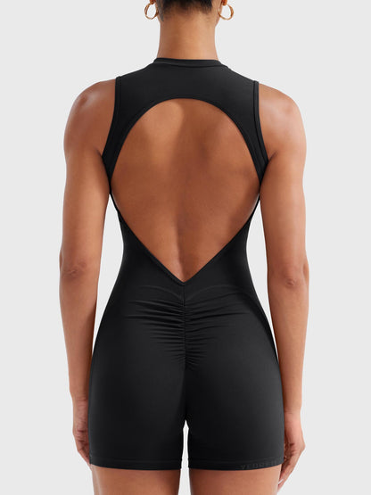 Vaeryn Tessia Backless Scrunch Romper