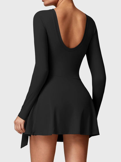 Vaeryn Renee Long Sleeve Tennis Dress