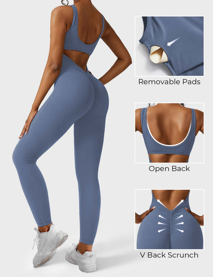 Vaeryn Lizvette V-Back Jumpsuit