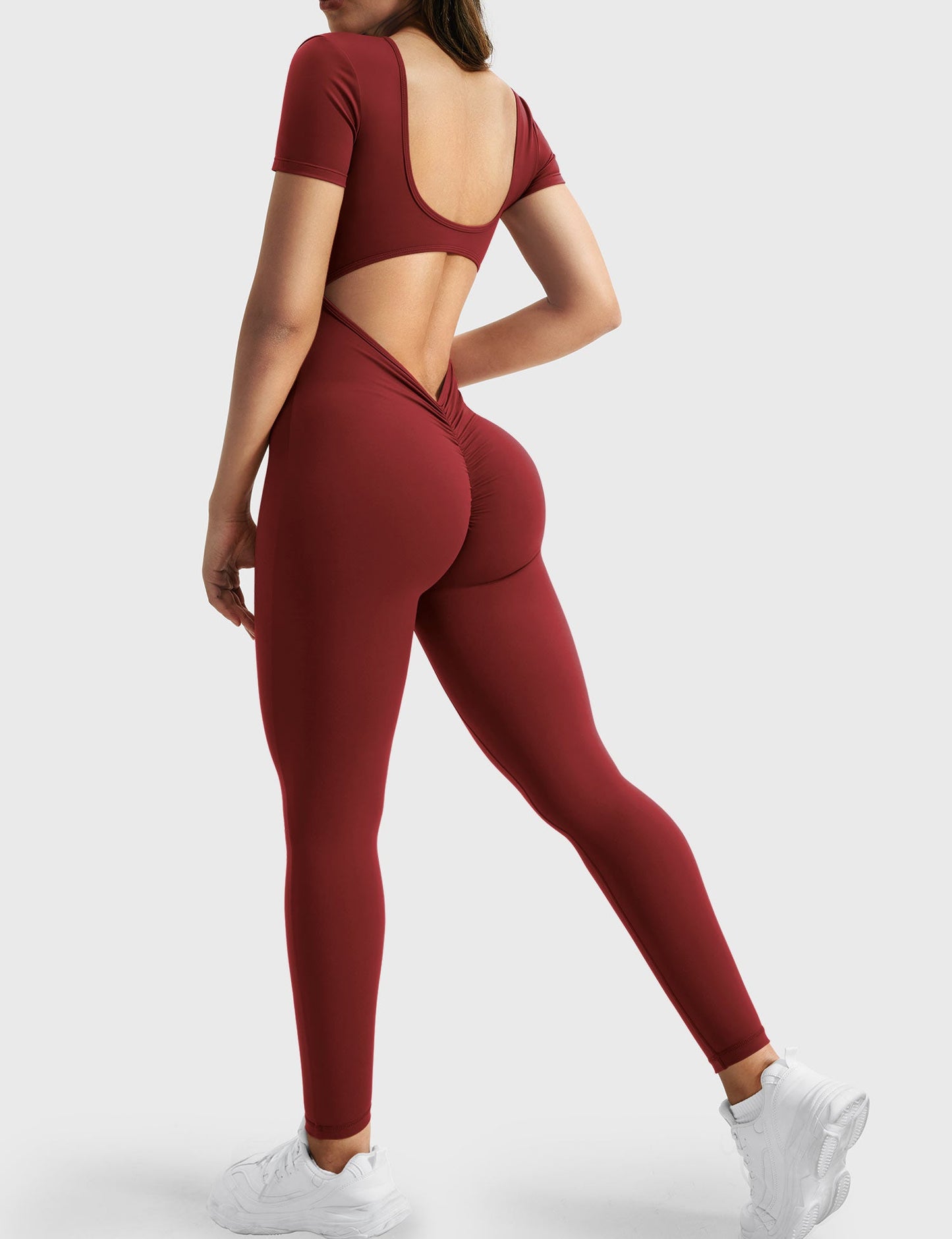 Vaeryn Lizvette Short Sleeves Jumpsuit