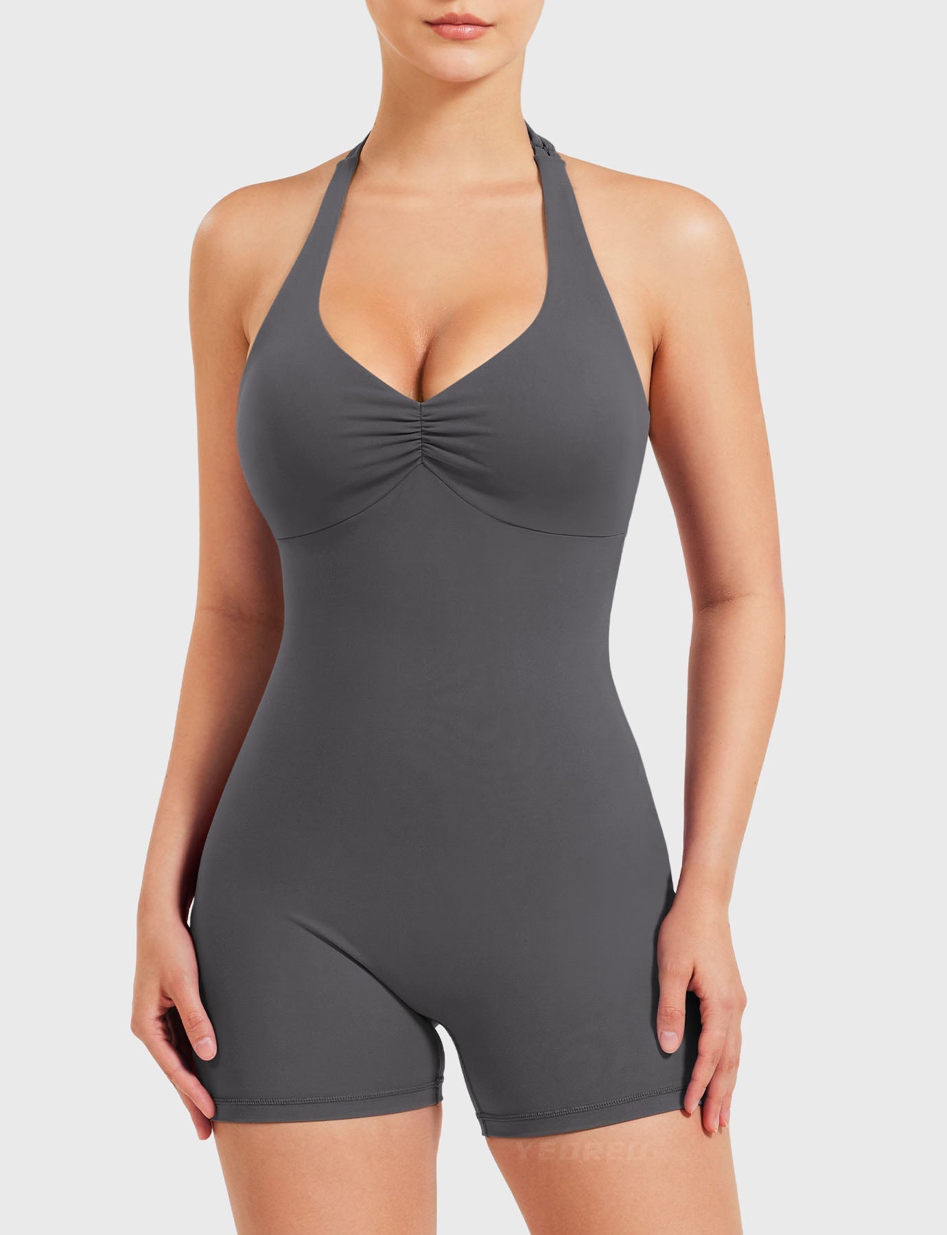 Yeoreo Joceline Backless Halter Romper