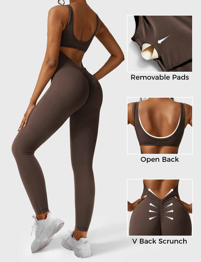 Vaeryn Lizvette V-Back Jumpsuit