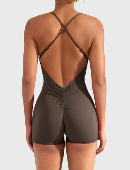 Vaeryn Liza V-Back Romper