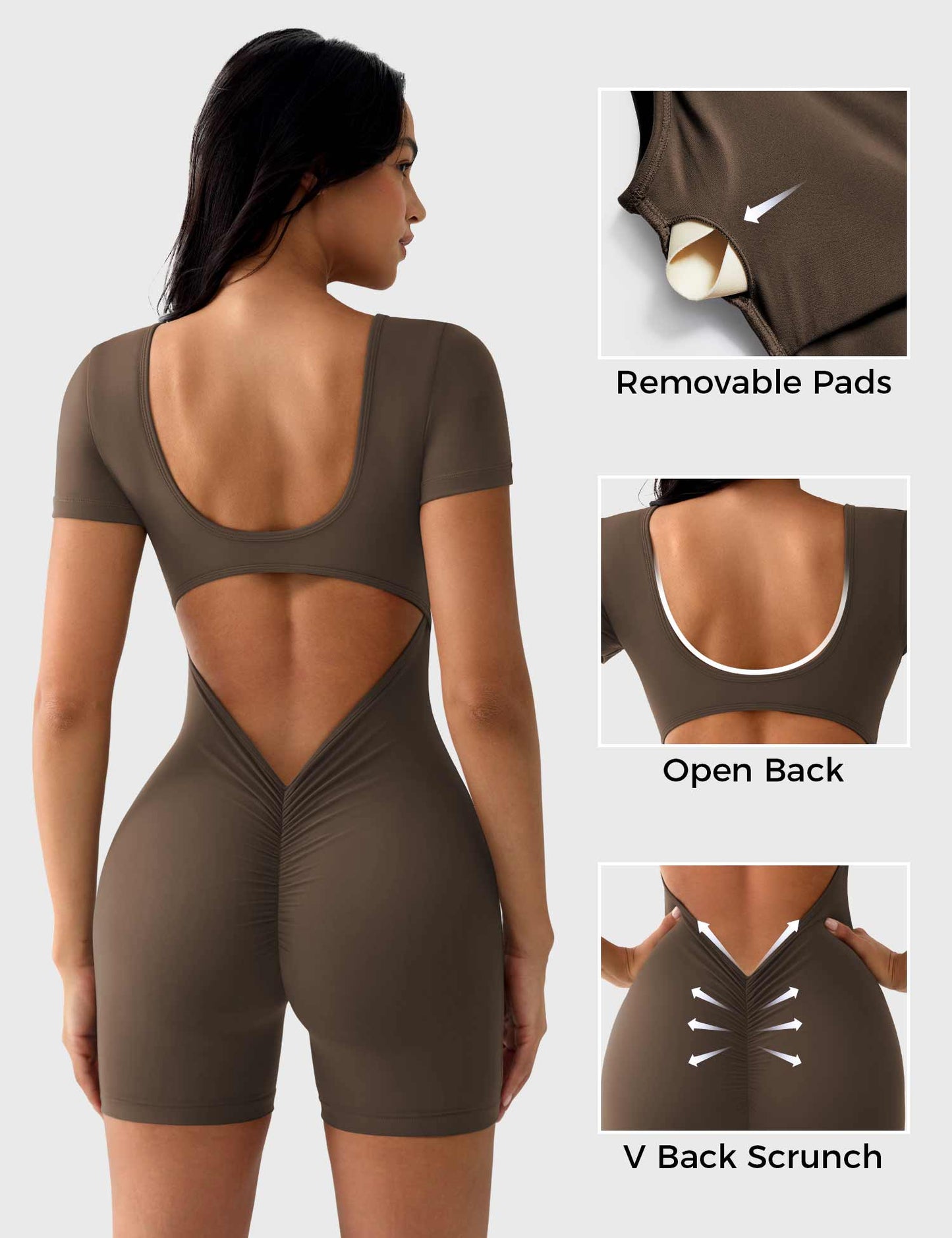 Vaeryn Lizvette Short Sleeves Romper