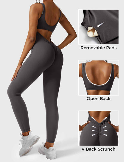 Vaeryn Lizvette V-Back Jumpsuit