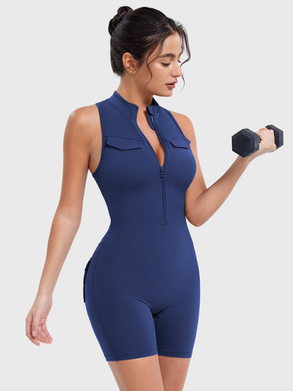 Vaeryn Samantha CoreFlex Romper with Pockets