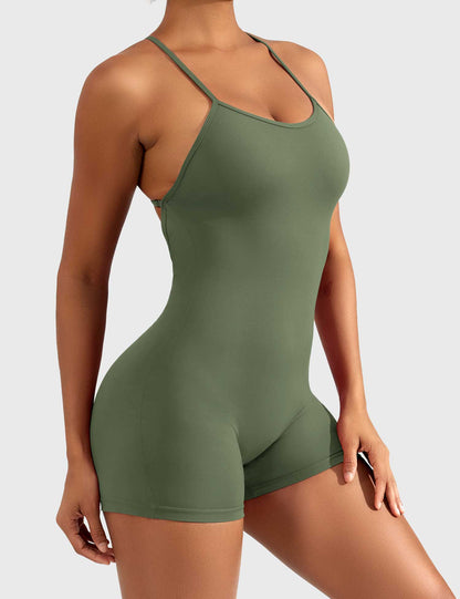 Vaeryn Liza V-Back Romper