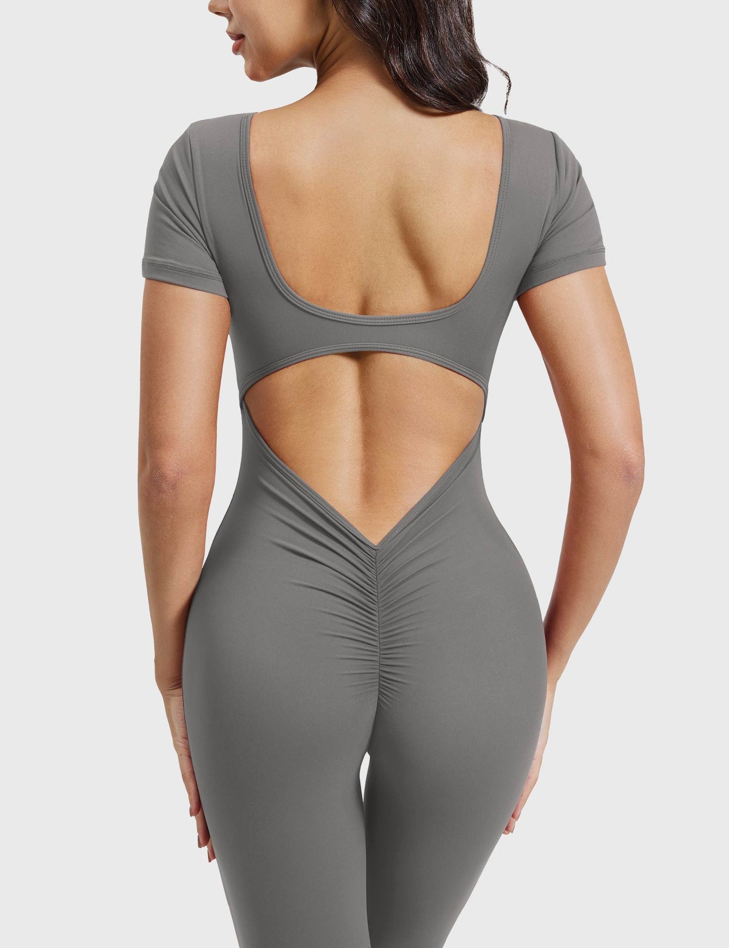 Vaeryn Lizvette Short Sleeves Jumpsuit