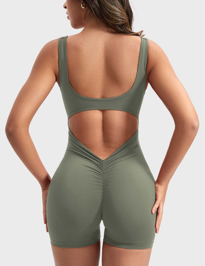Vaeryn Lizvette V-Back Romper