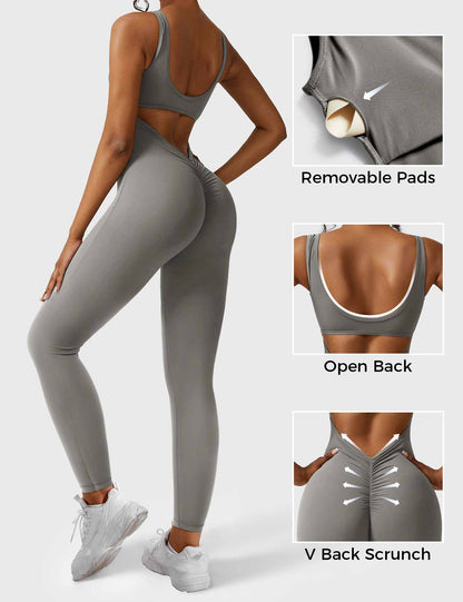 Vaeryn Lizvette V-Back Jumpsuit