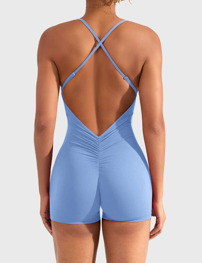 Vaeryn Liza V-Back Romper