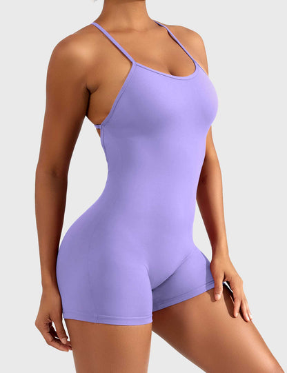 Vaeryn Liza V-Back Romper