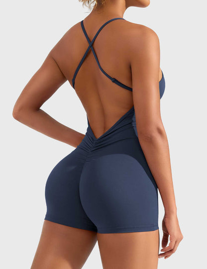 Vaeryn Liza V-Back Romper