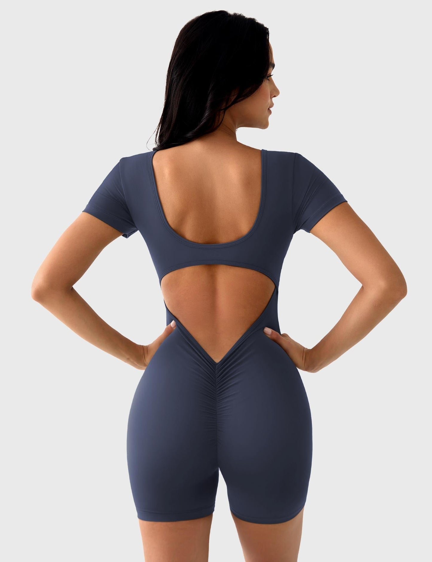 Vaeryn Lizvette Short Sleeves Romper