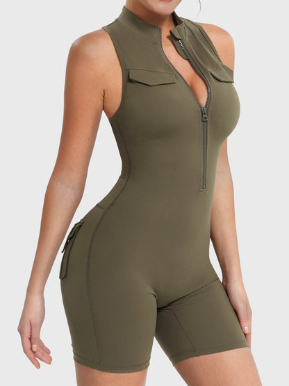 Vaeryn Samantha CoreFlex Romper with Pockets