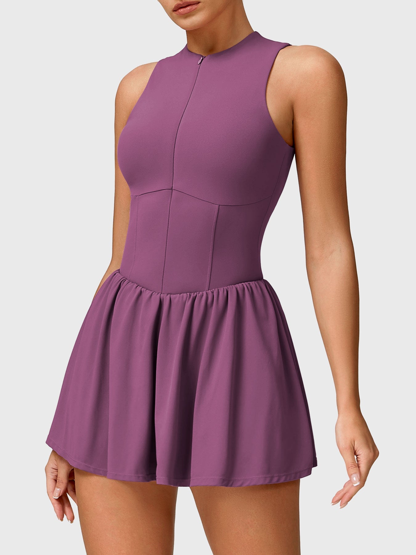 Yeoreo Erica Zipper Tennis Dress