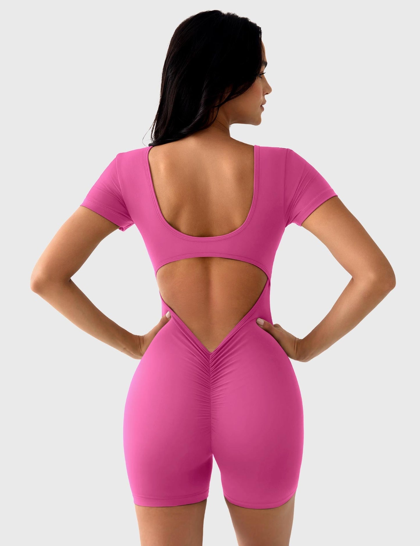 Vaeryn Lizvette Short Sleeves Romper