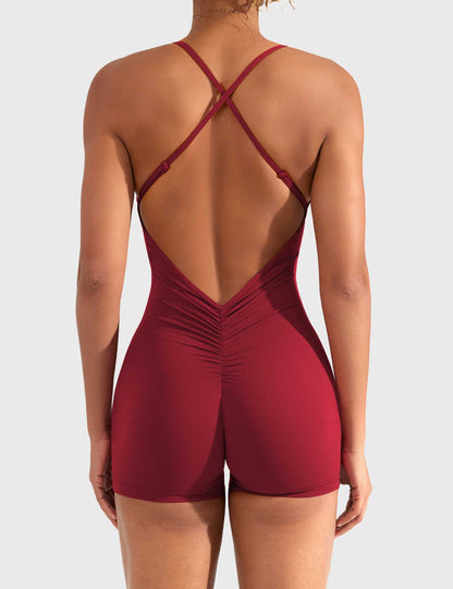 Vaeryn Liza V-Back Romper