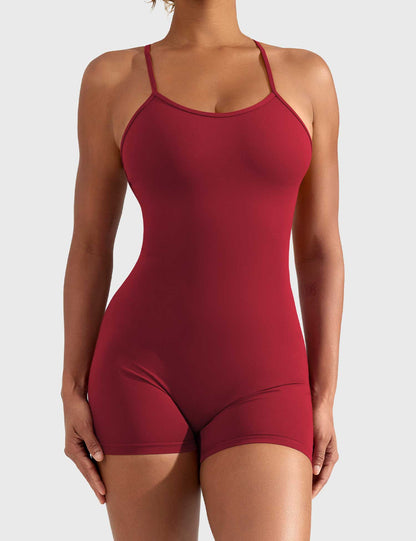 Vaeryn Liza V-Back Romper