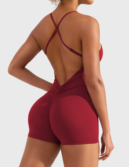 Vaeryn Liza V-Back Romper