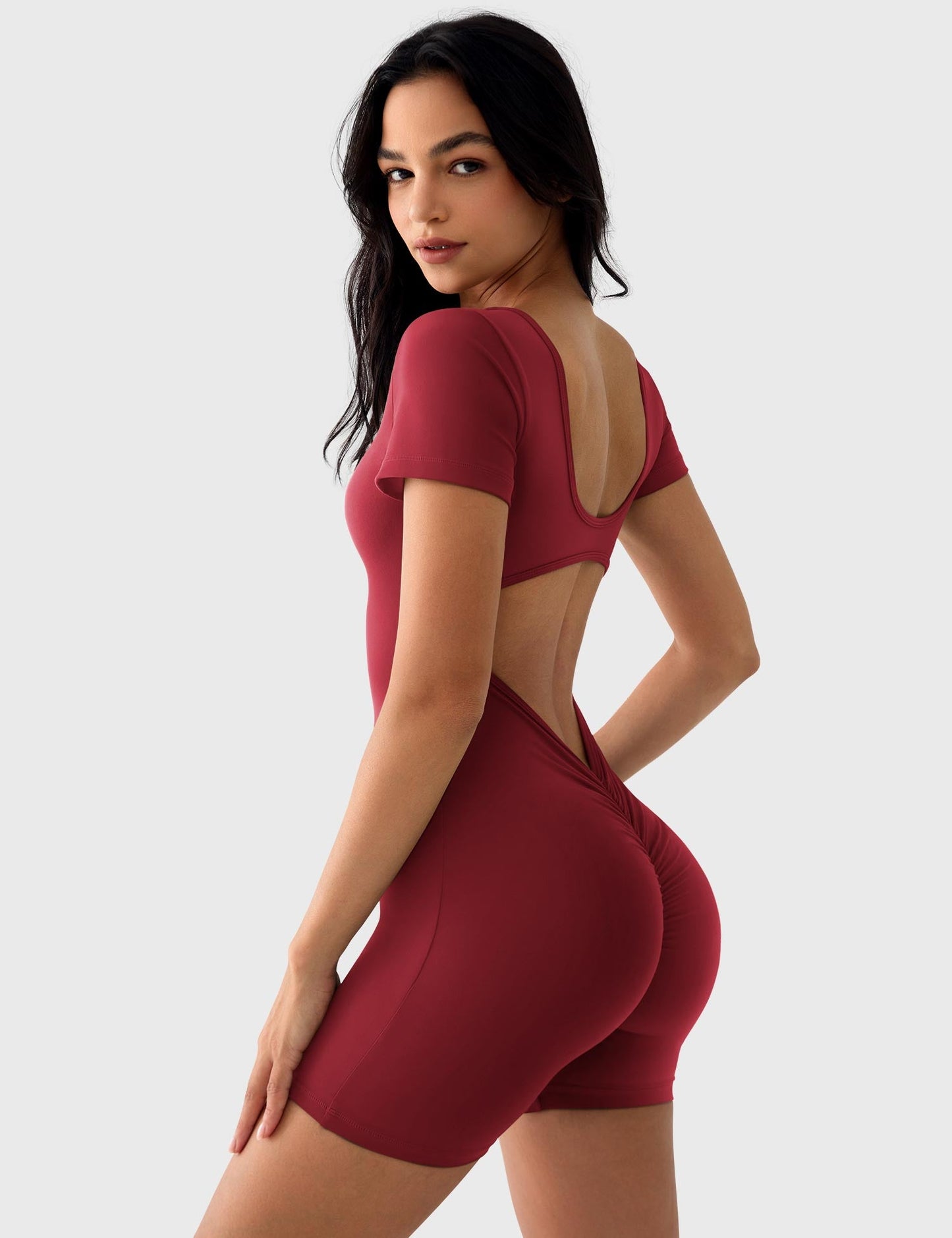 Vaeryn Lizvette Short Sleeves Romper