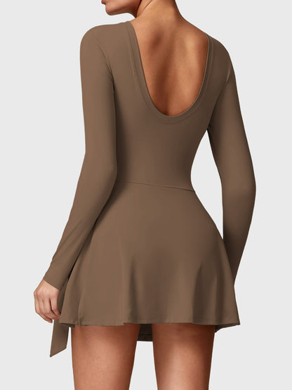 Vaeryn Renee Long Sleeve Tennis Dress