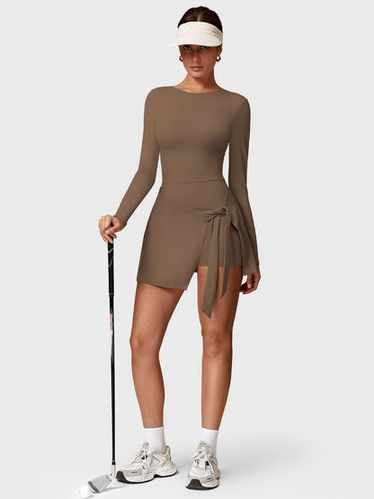 Vaeryn Renee Long Sleeve Tennis Dress