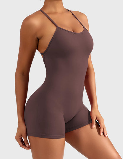 Vaeryn Liza V-Back Romper