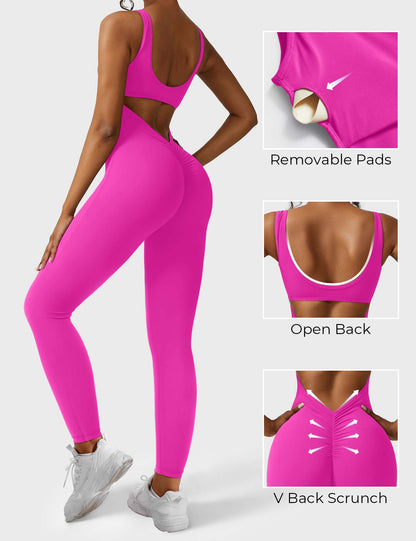 Vaeryn Lizvette V-Back Jumpsuit