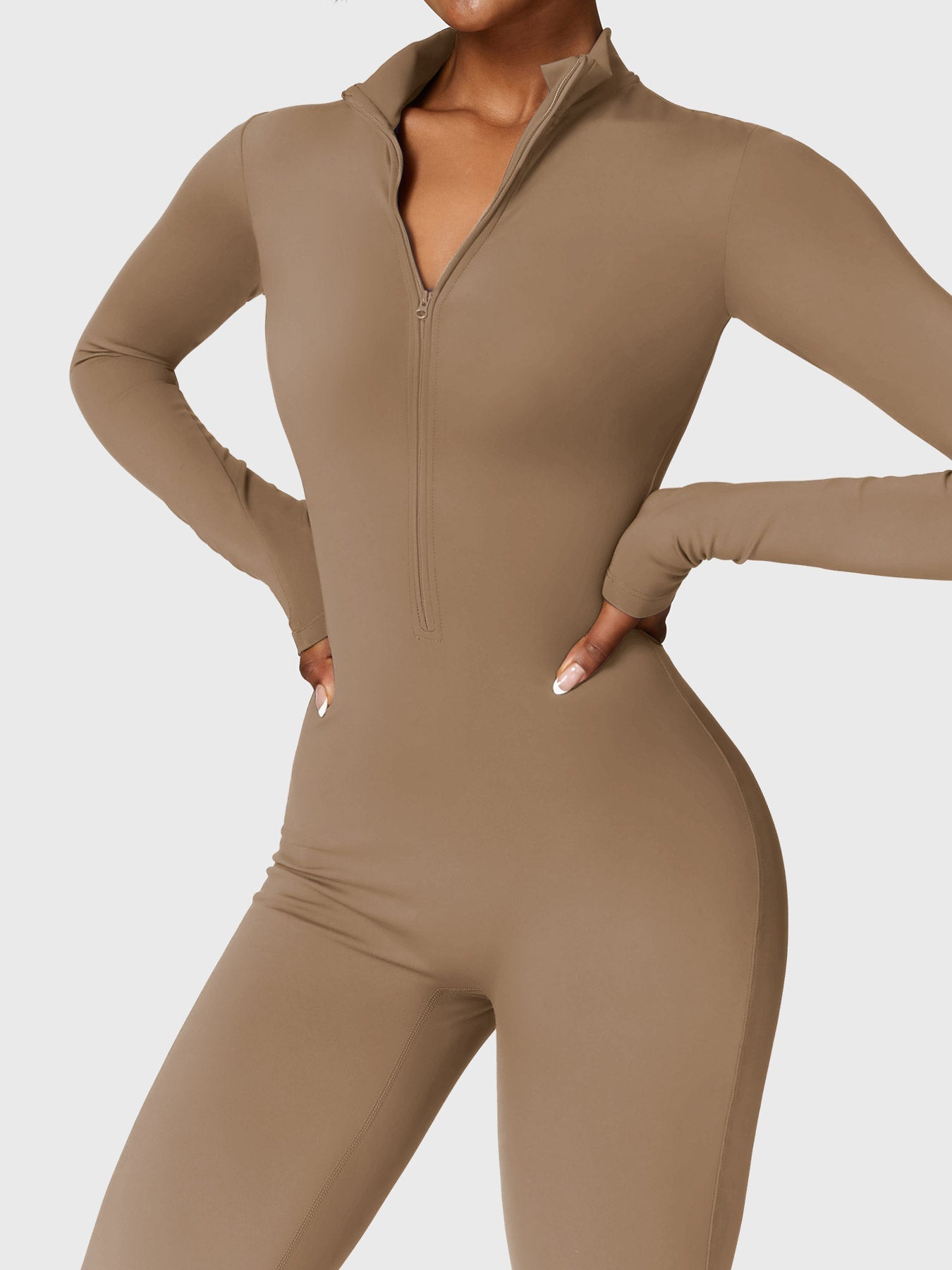 Vaeryn Belle Fleece Zip Jumpsuit