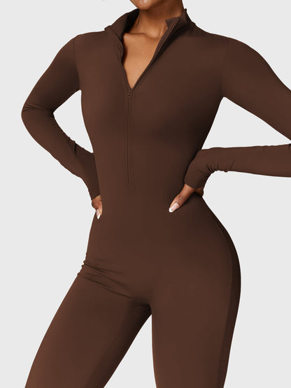 Yeoreo Belle Fleece Zipper Jumpsuit