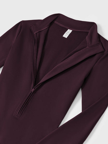 Yeoreo Belle Fleece Zipper Jumpsuit