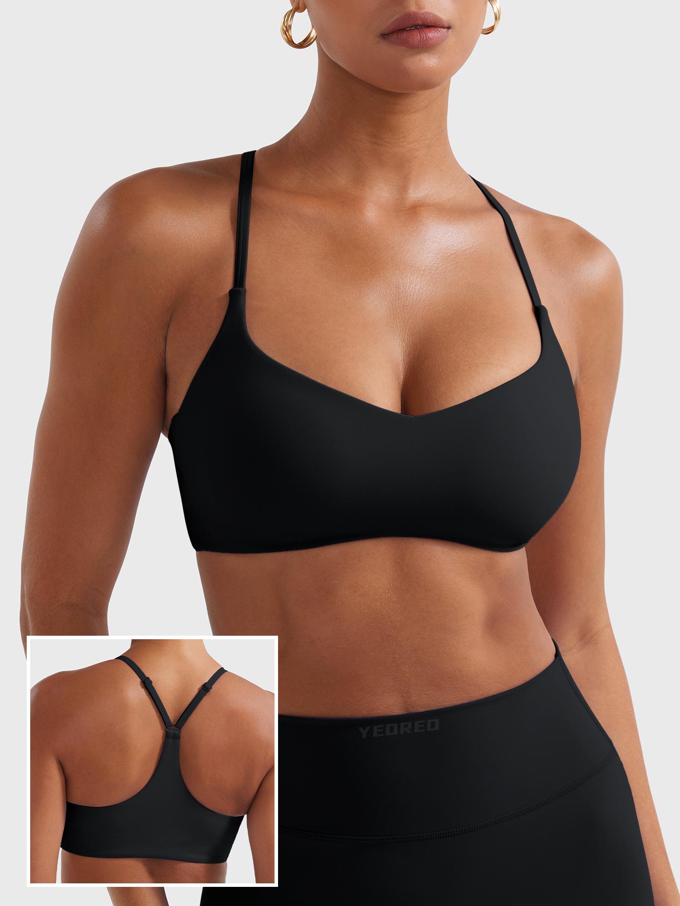 Vaeryn Paisley Y-Back Sports Bra
