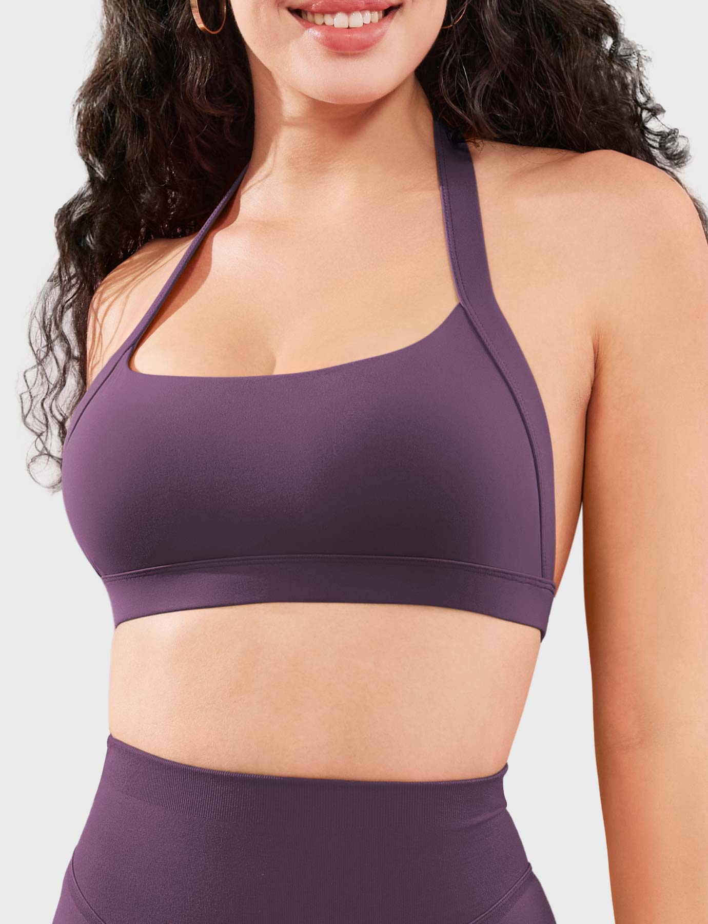 Vaeryn Roxanie Halter Sports Bra