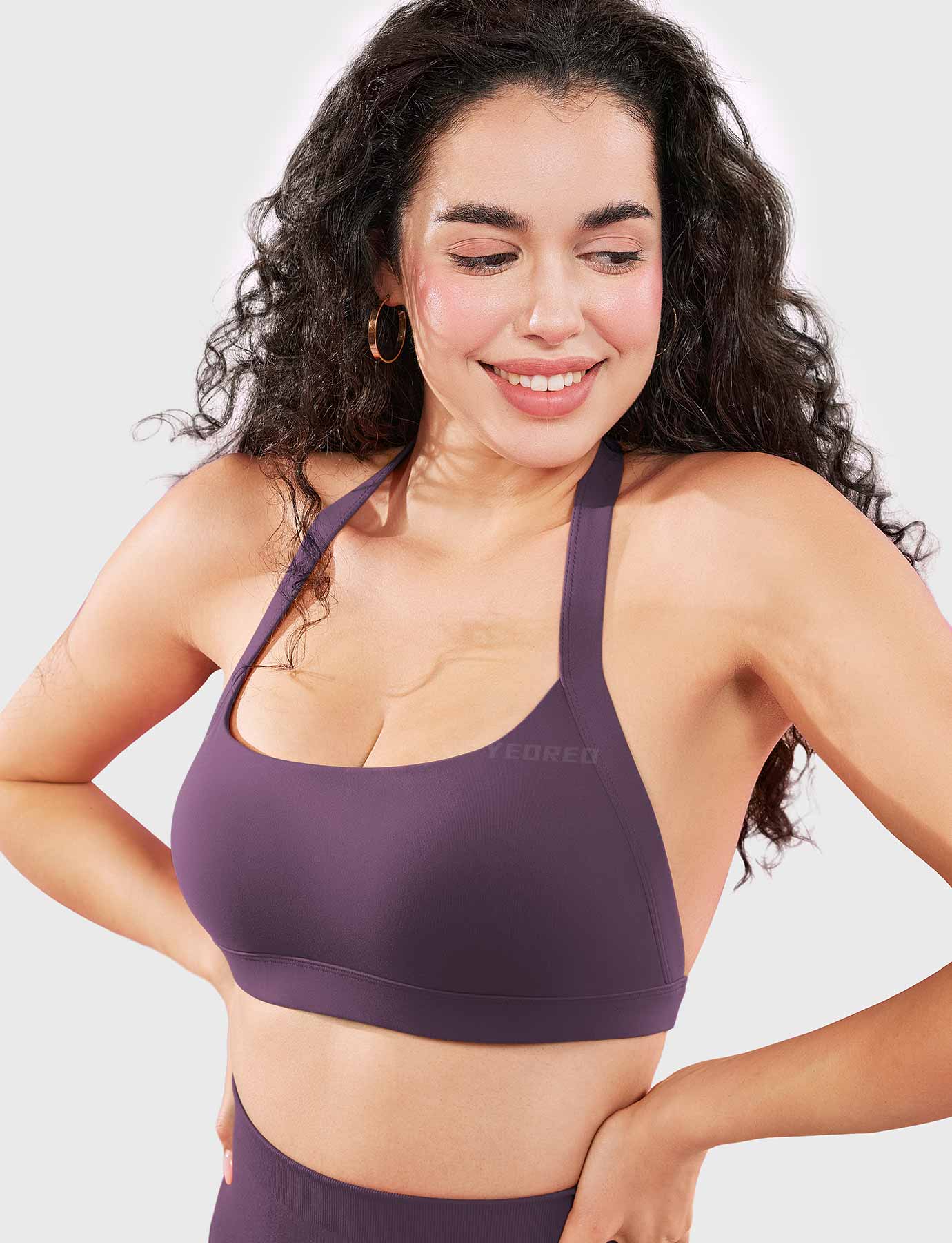 Vaeryn Roxanie Halter Sports Bra