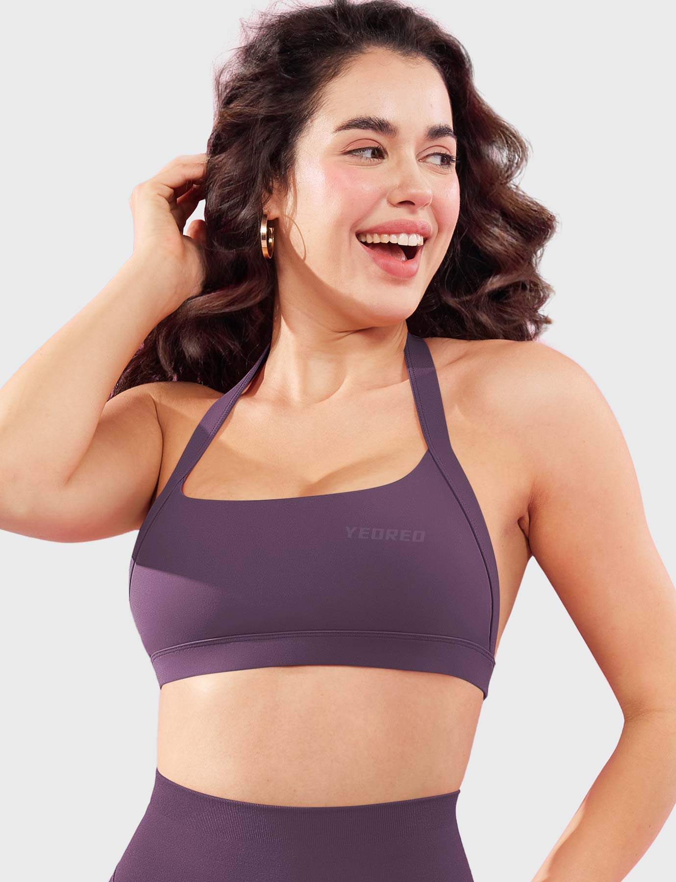 Vaeryn Roxanie Halter Sports Bra