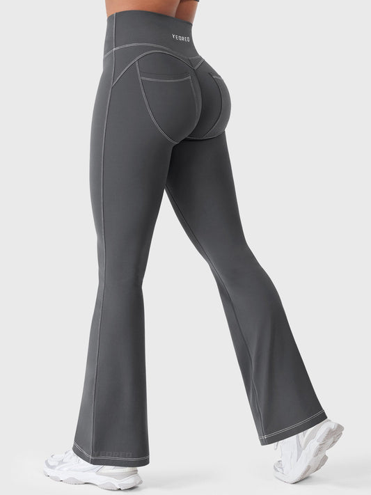 Yeoreo Astridy Faux Denim Flared Leggings