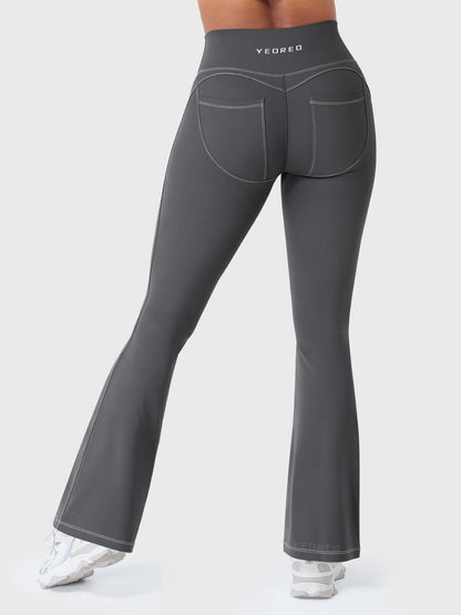 Yeoreo Astridy Faux Denim Flared Leggings
